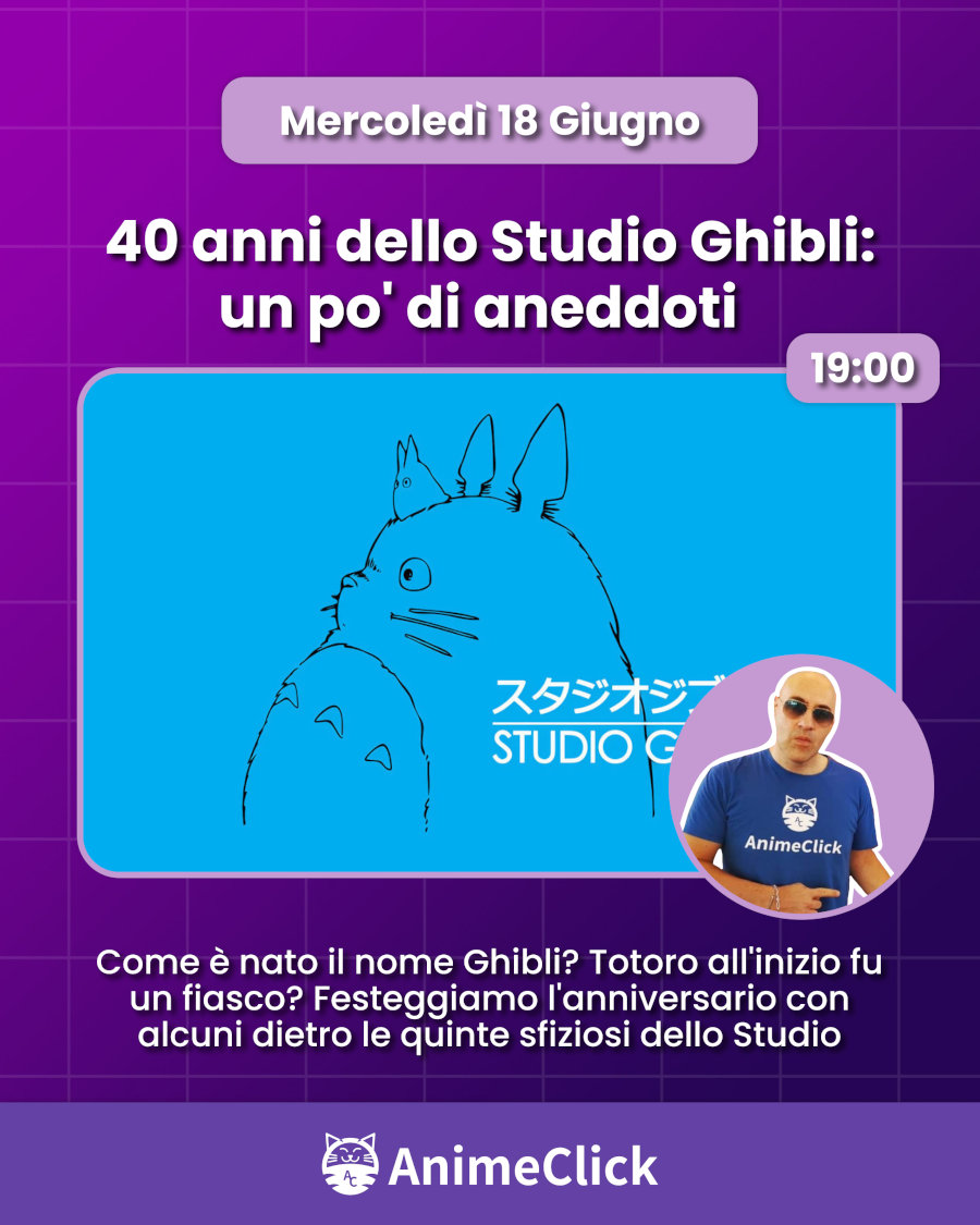 AnimeClick su Twitch: programma dal 16 al 22 giugno AnimeClick su Twitch: programma dal 16 al 22 giugno